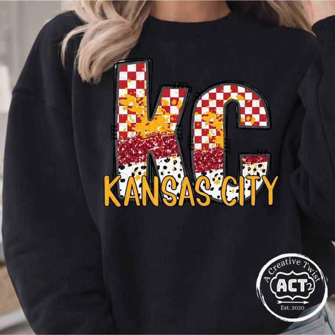 Checkered KC Sweatshirt