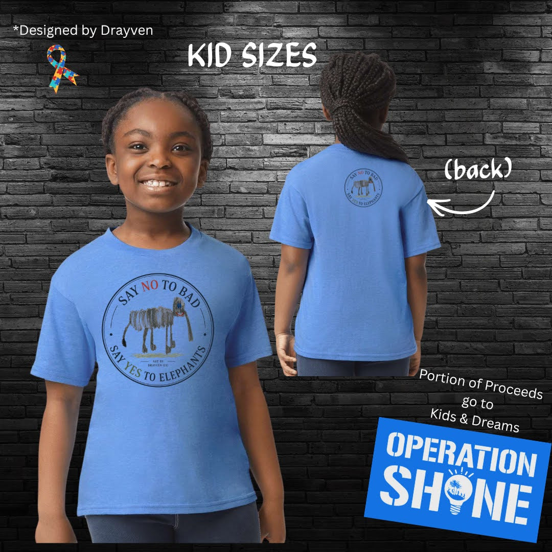 Drayven's Elephant Art - Kids