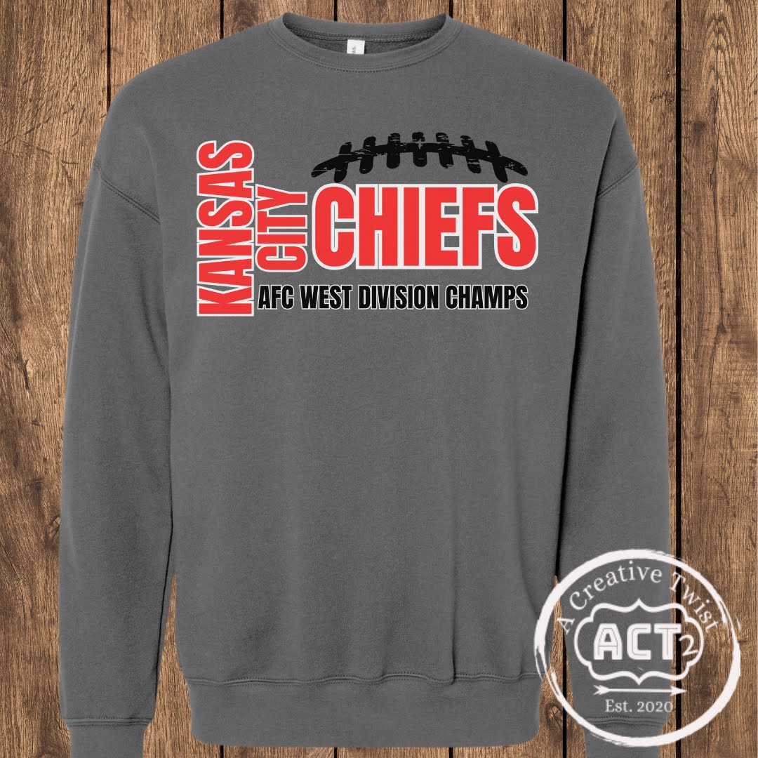 Gray KC Champ Crewneck