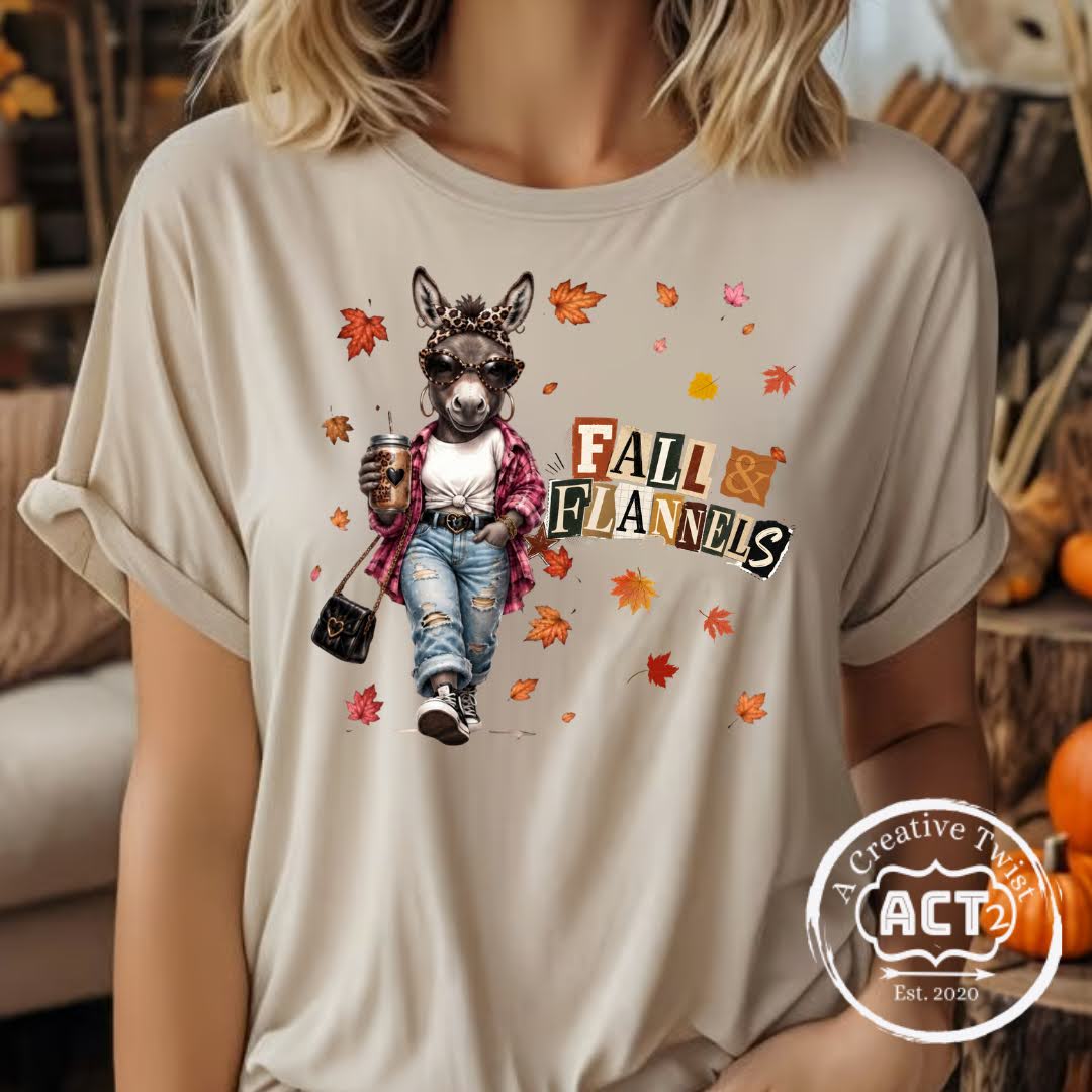 Fall & Flannels Diva Donkey